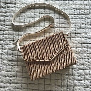 FOREVER 21 Rattan basket bag